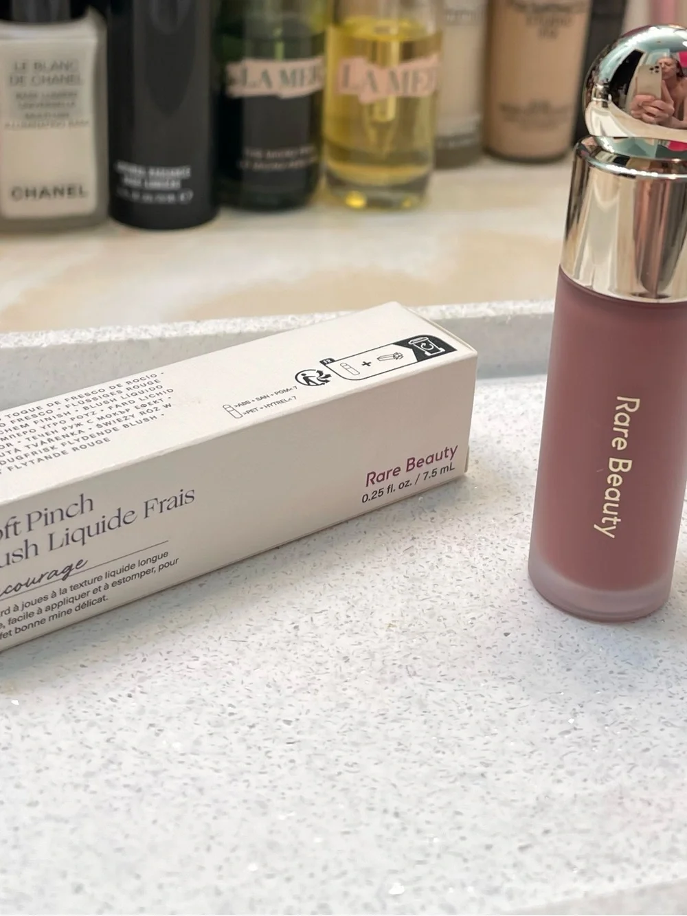 Rare Beauty ~ ‘ENCOURAGEMENT’ ~ Soft Pinch Dewy Liquid Blush ~ Full Size 7.5 ml